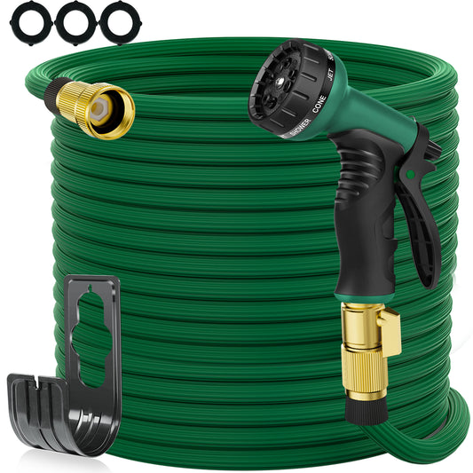 Kepagard Expandable Garden Hose Lightweight Water Hose, 50ft, Green